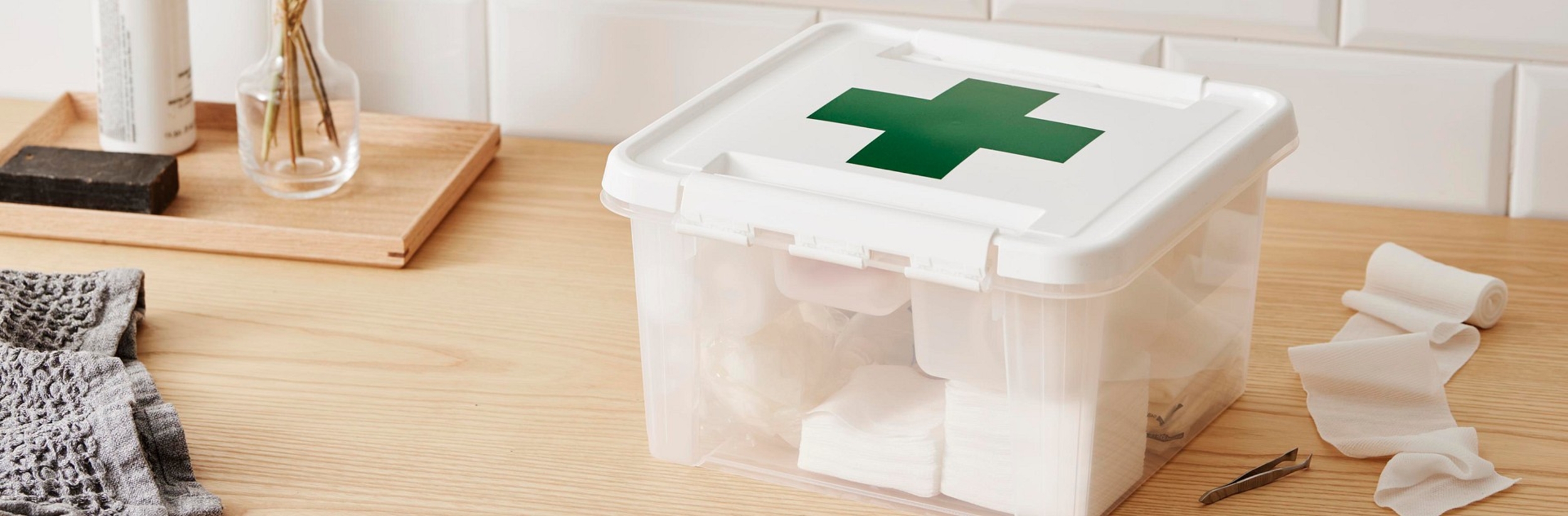 Bunte & dekorative Aufbewahrung