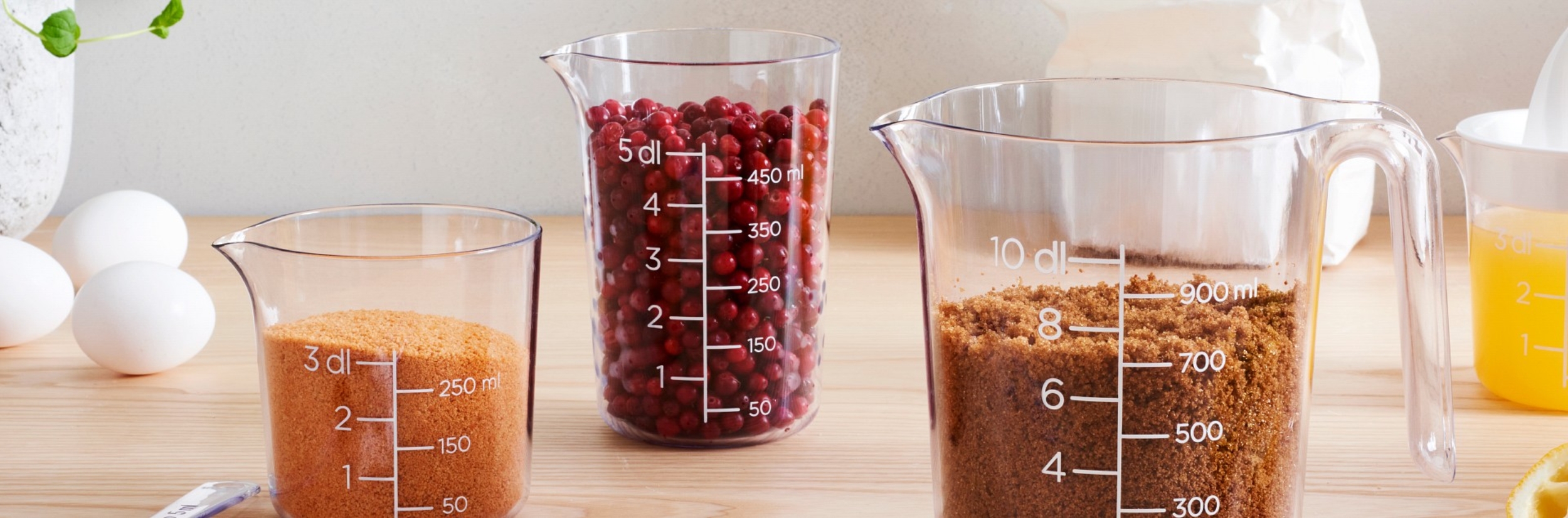 Messbecher- und Löffel