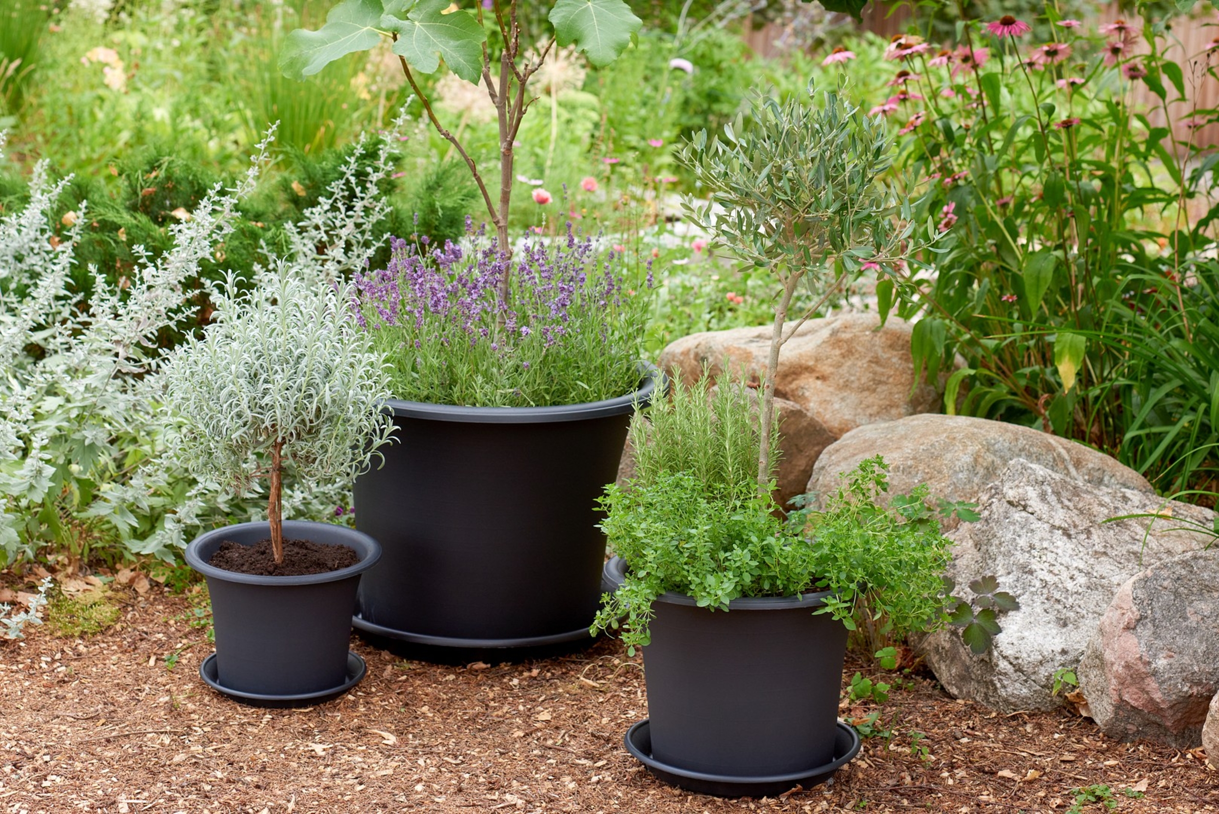 Blumen-/Pflanztöpfe